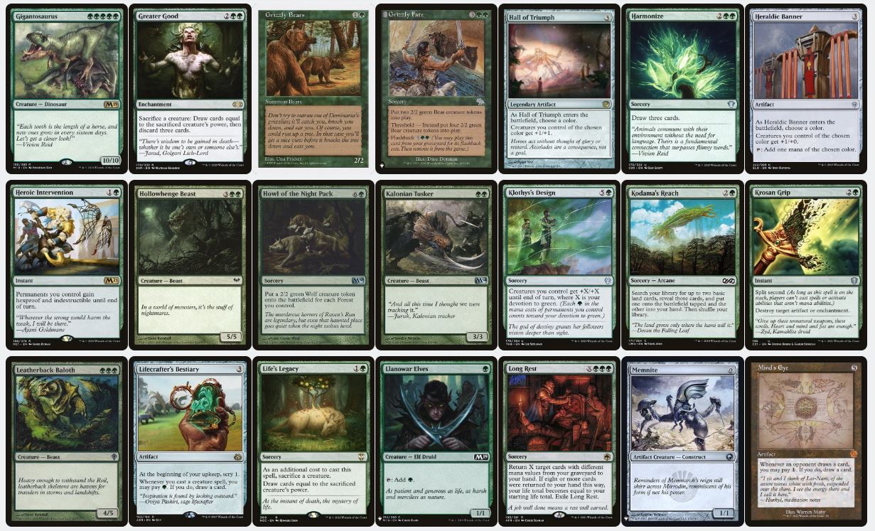 Vanilla Creature Aggro - Ruxa, Patient Professor - Custom Commander Deck