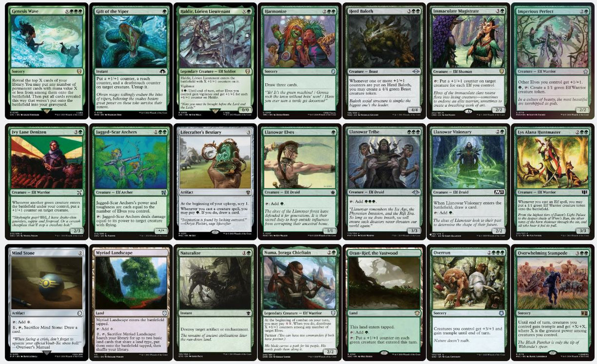 Marwyn, the Nurturer - Custom EDH Commander Deck