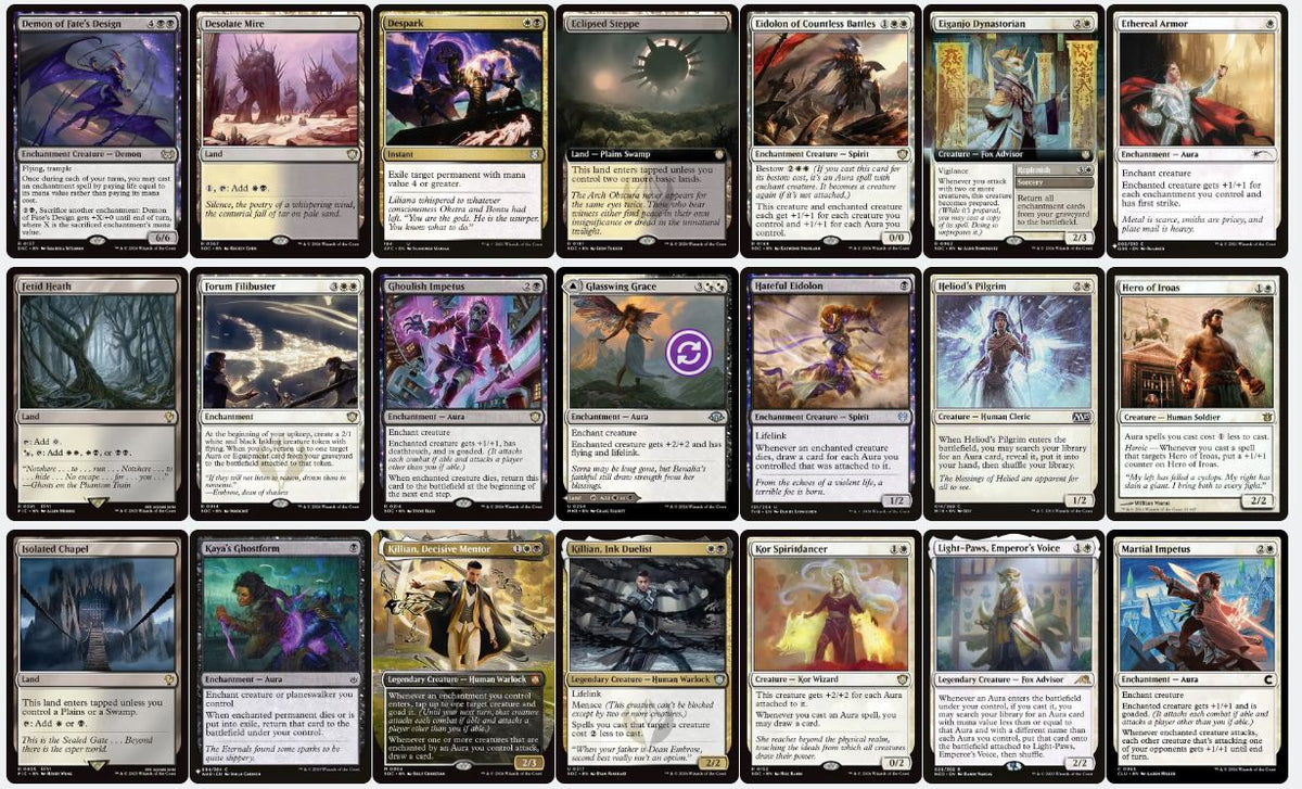 Eriette of the Charmed Apple - Custom EDH Commander Deck