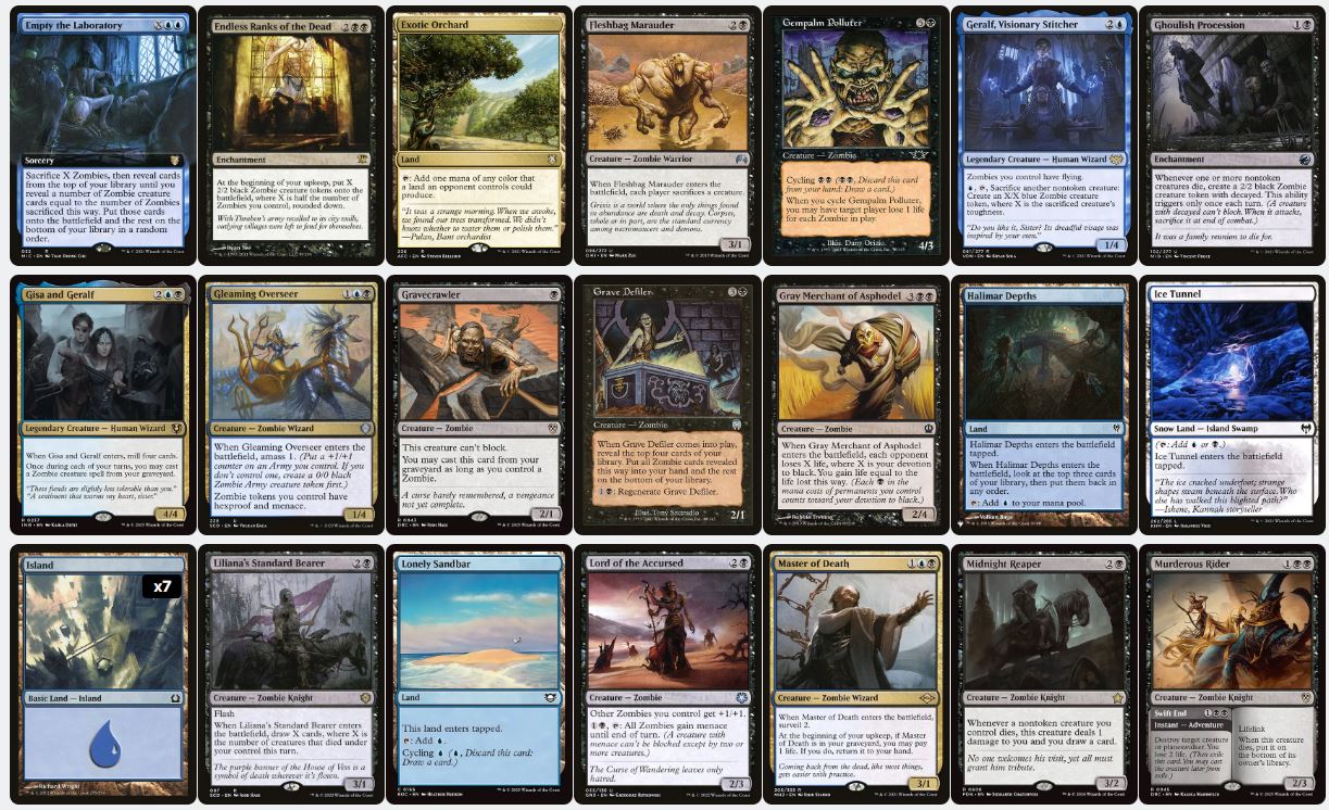 The Scarab God - Custom Commander Deck