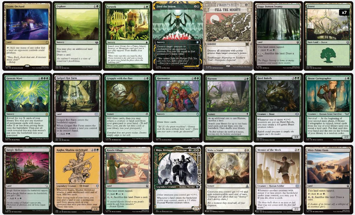 The Necrobloom - Custom Commander Deck