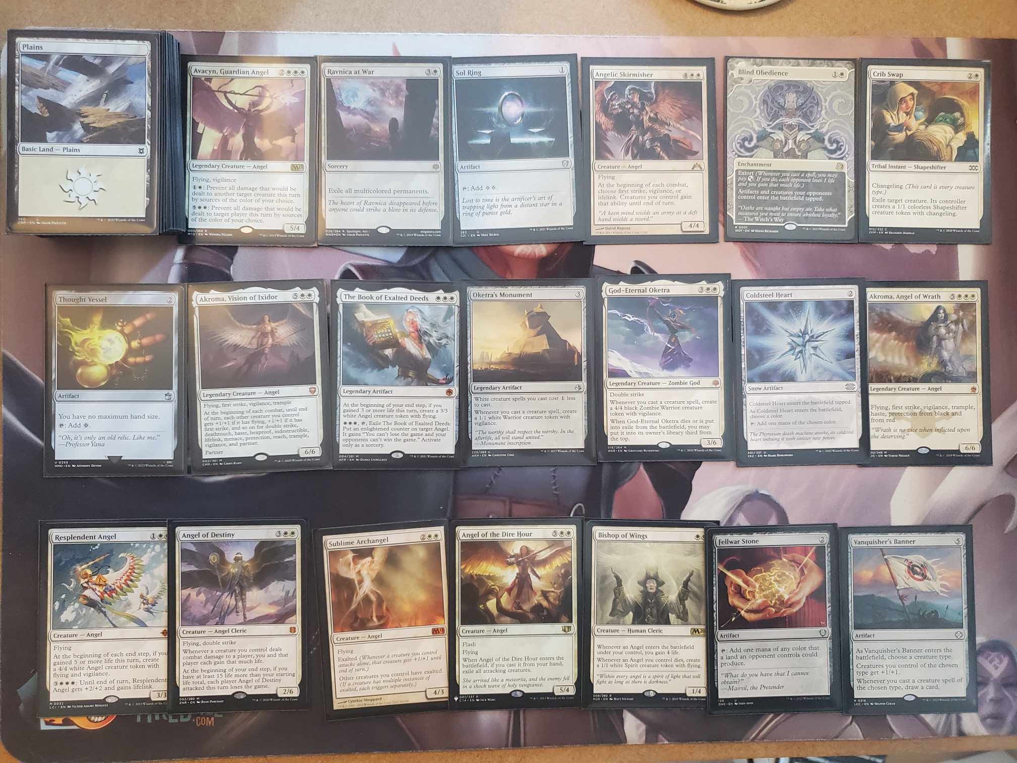 Angel Ramp & Control - Giada, Font of Hope - Custom Commander Deck