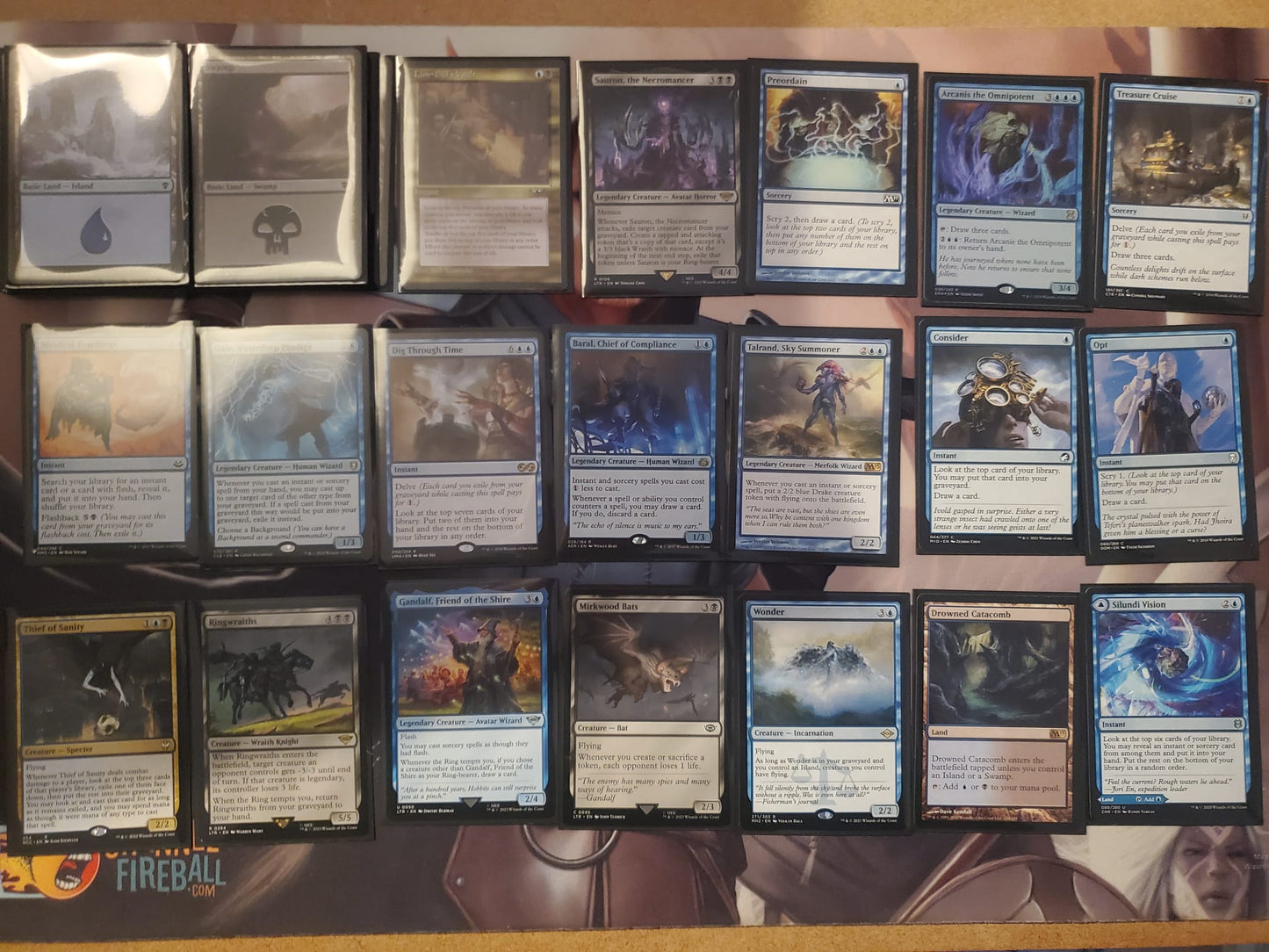 Spell-Slinger & Wraith Army - Lord of the Nazgul - Custom EDH Commander Deck