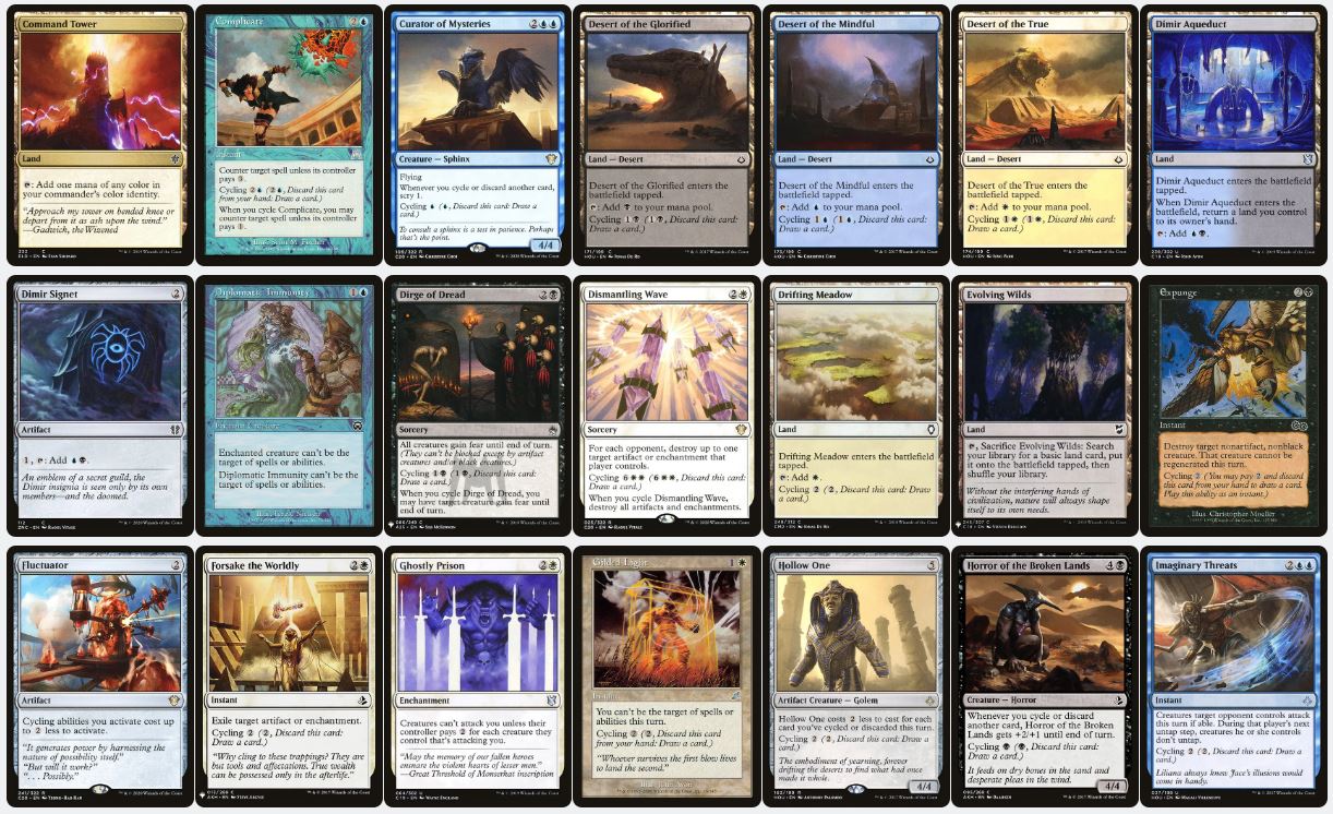 Cycling - Zur the Enchanter - Custom EDH Commander Deck