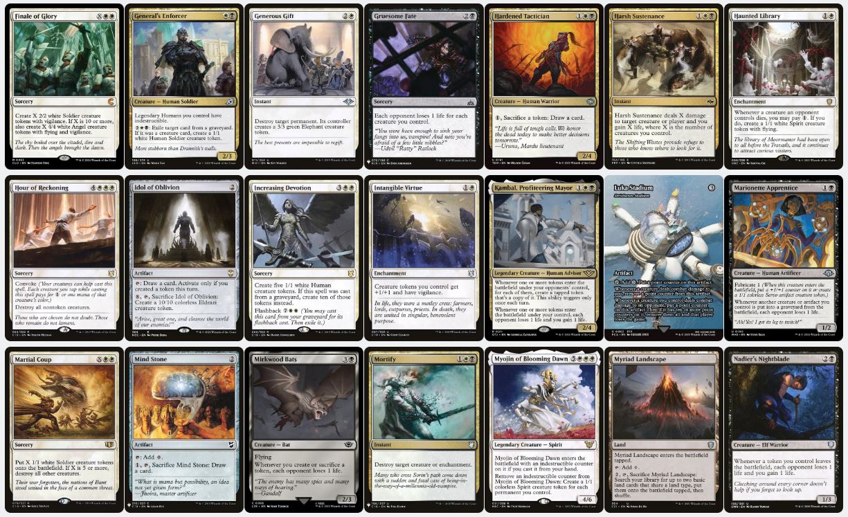 Token Engine & Aristocrats - Thalisse, Reverent Medium - Custom Commander Deck