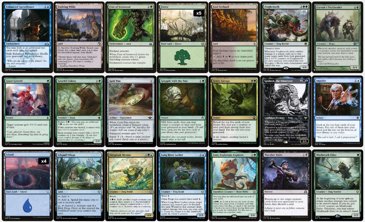 Glarb, Calamity's Augur - Custom Commander Deck
