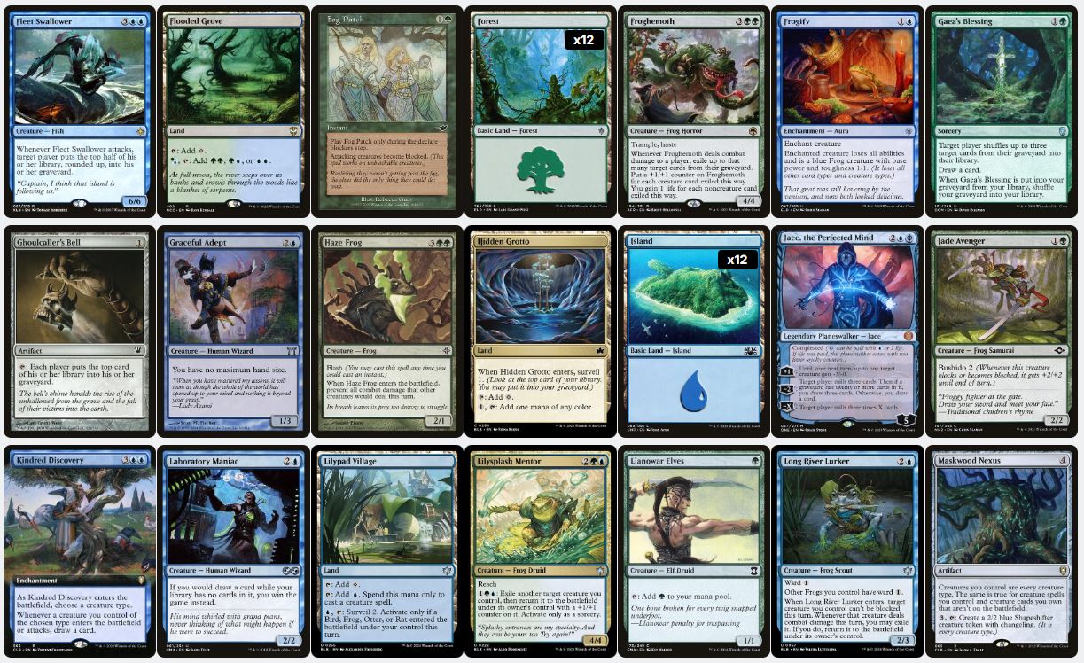 Self-Mill - Grolnok, the Omnivore - Custom Commander Deck