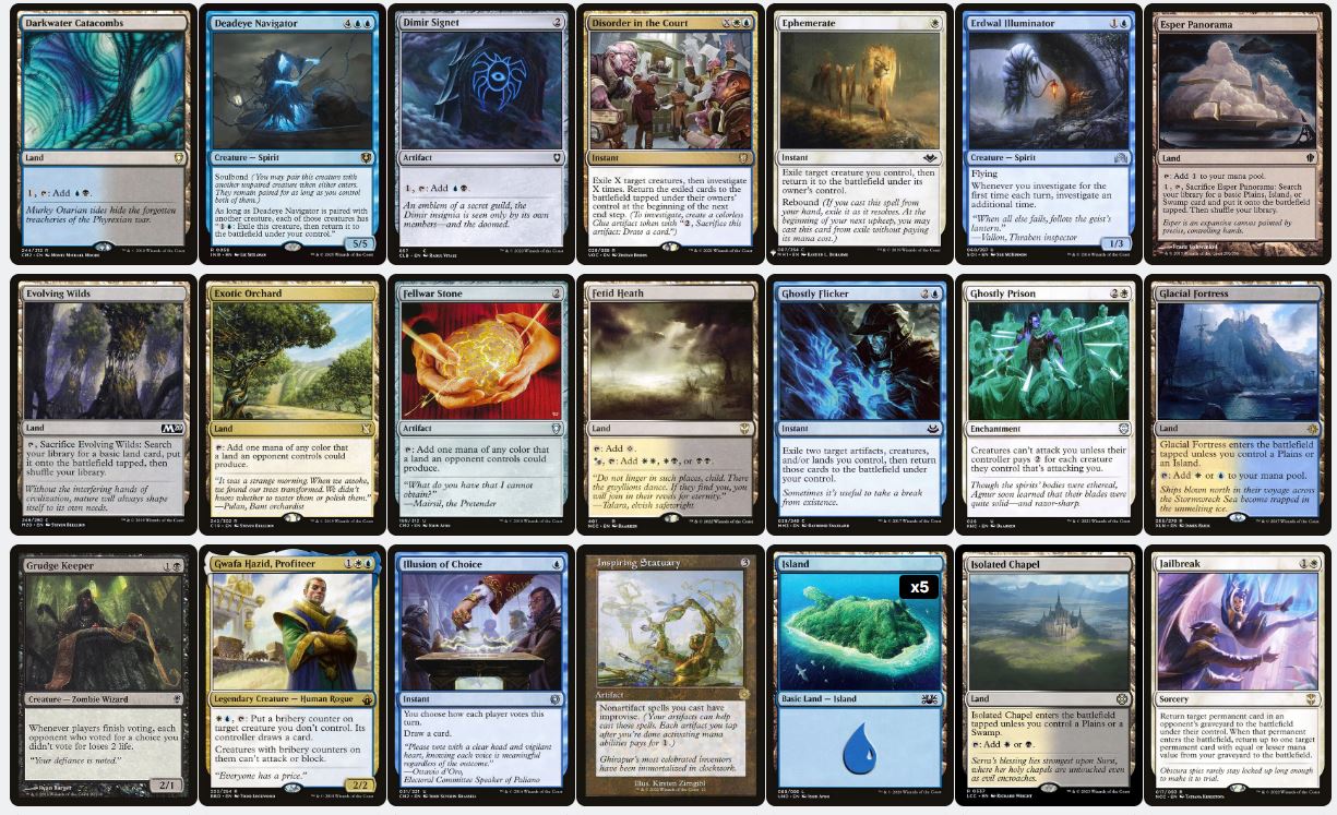 Tivit, Seller of Secrets - Custom Commander Deck