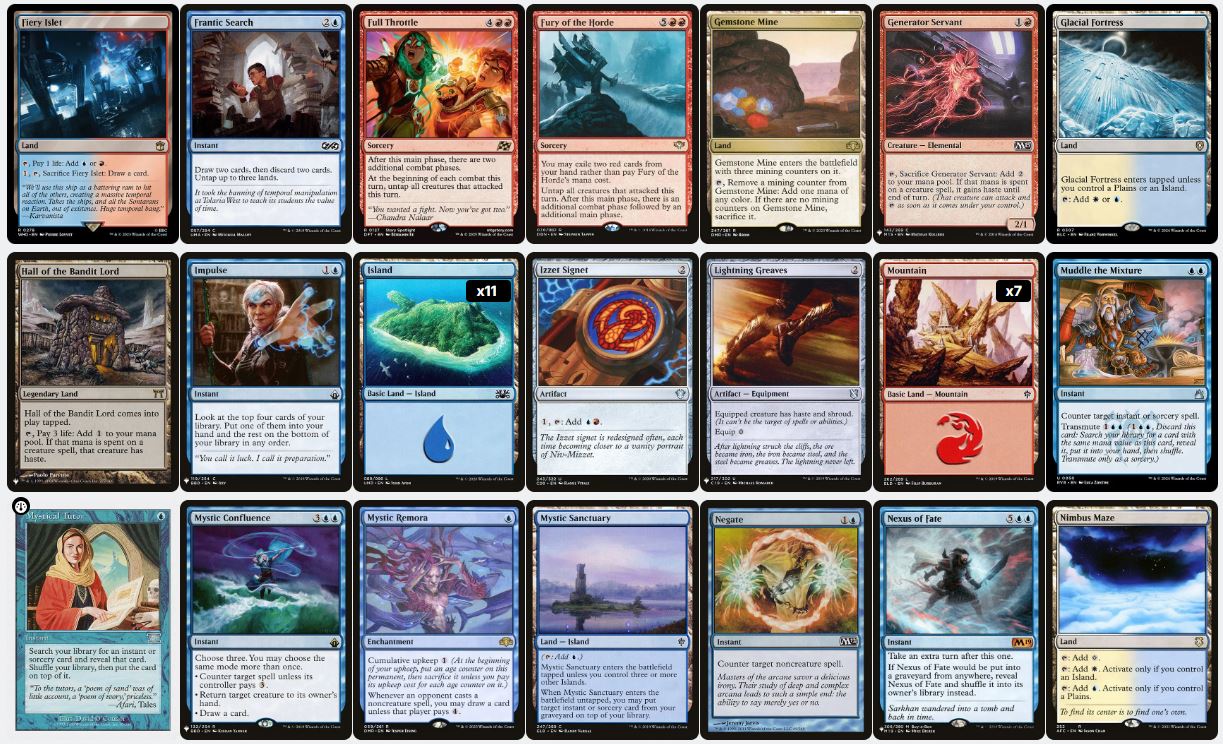 Extra Turns & Free Spells - Narset, Enlightened Master - Custom Commander Deck