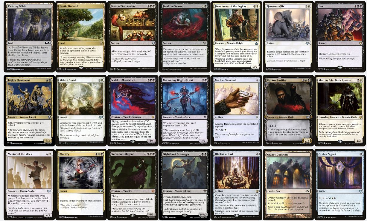 Edgar, Charmed Groom - Custom EDH Commander Deck