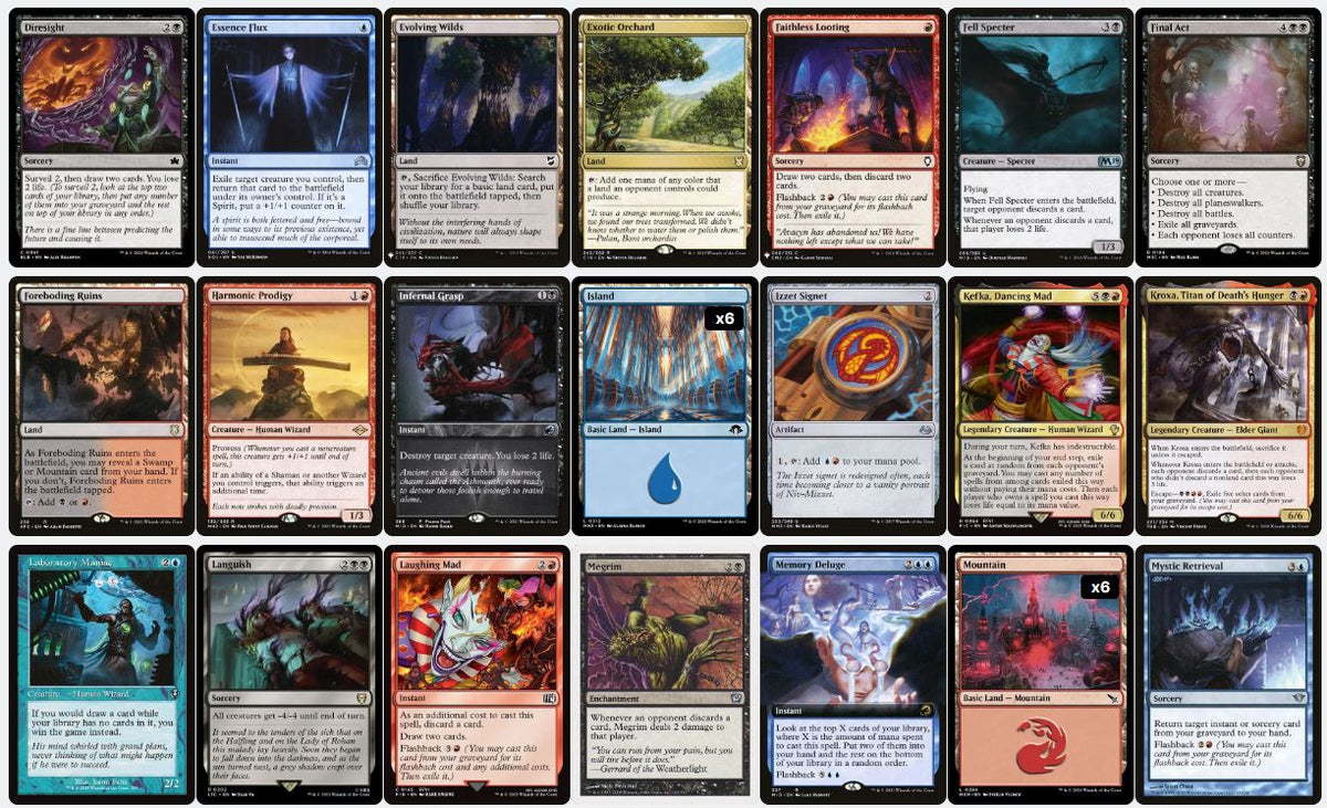 Kefka, Court Mage - Custom Commander Deck