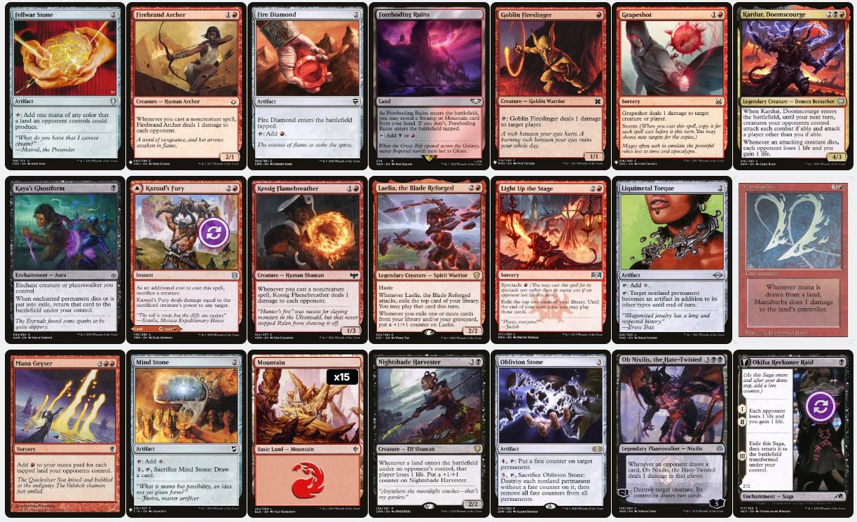 Ping & Punish - Ob Nixilis, Captive Kingpin - Custom Commander Deck