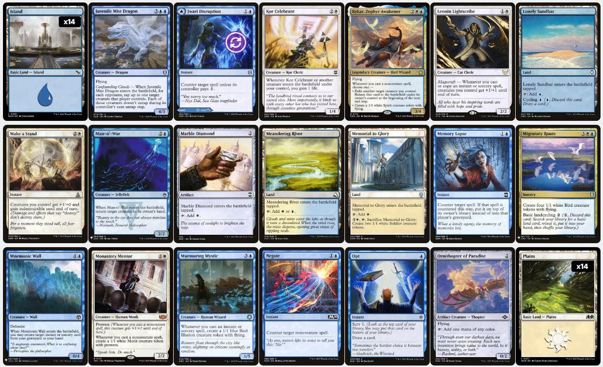 Raff, Weatherlight Stalwart - Custom Commander Deck