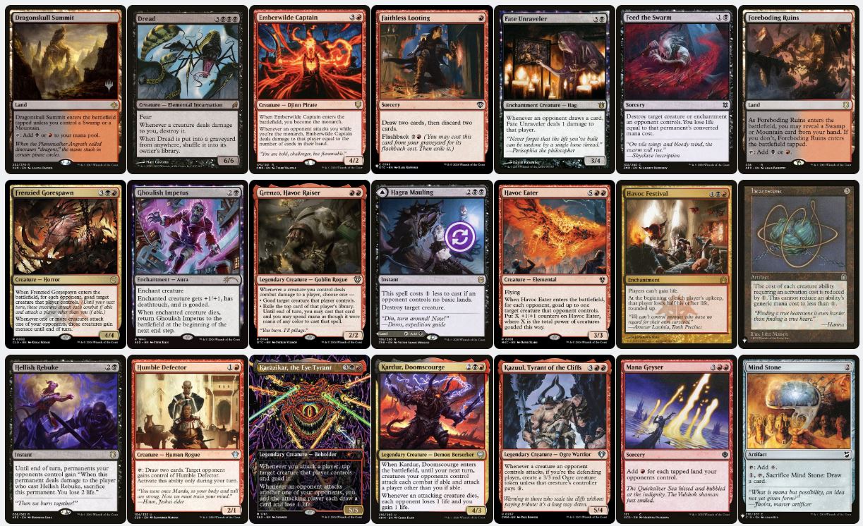 Xantcha, Sleeper Agent - Custom Commander Deck