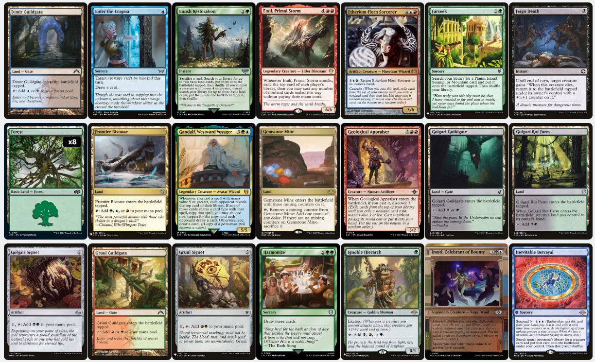 Yidris, Maelstrom Wielder - Custom Commander Deck