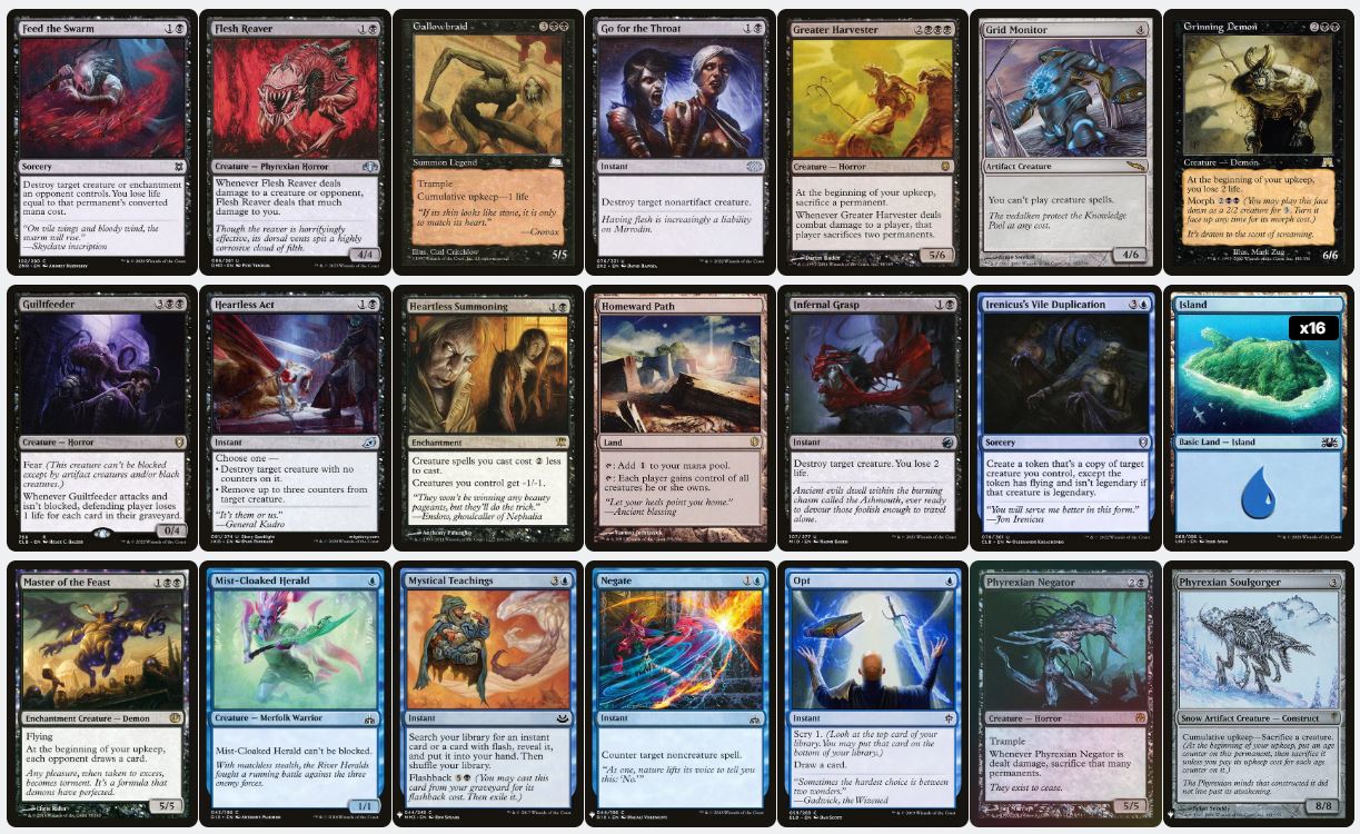 Donate & Goad - Jon Irenicus, Shattered One - Custom Commander Deck