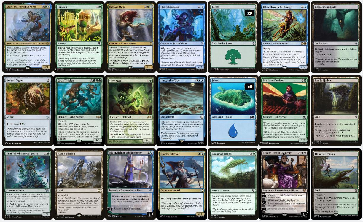 Token Proliferation & Infect - Xavier Sal, Infested Captain - Custom EDH Commander Deck