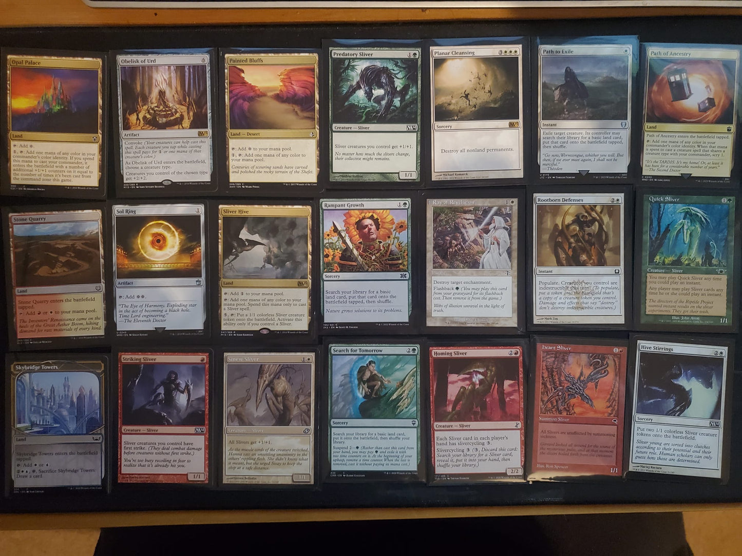 Sliver Synergy & Overwhelming Power - Sliver Hivelord - Custom EDH Commander