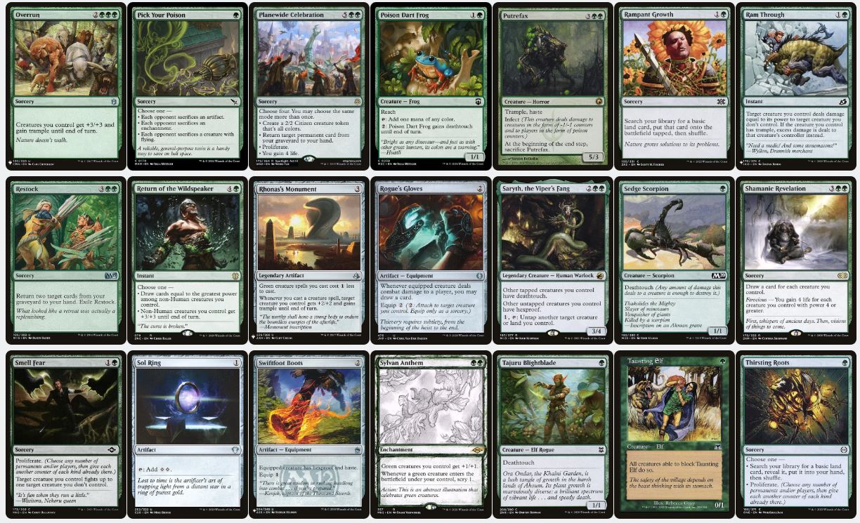 Deathtouch & Poison Counters - Fynn, the Fangbearer - Custom EDH Commander Deck