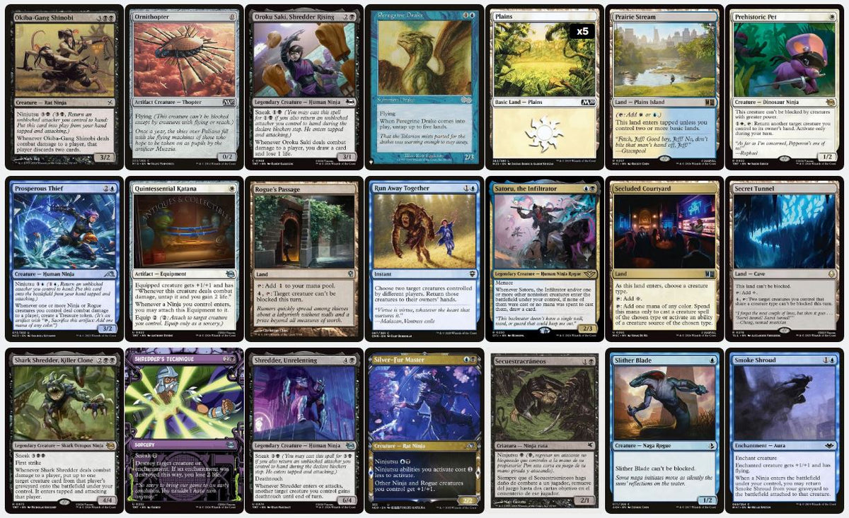 Splinter, Radical Rat - Custom EDH Commander Deck