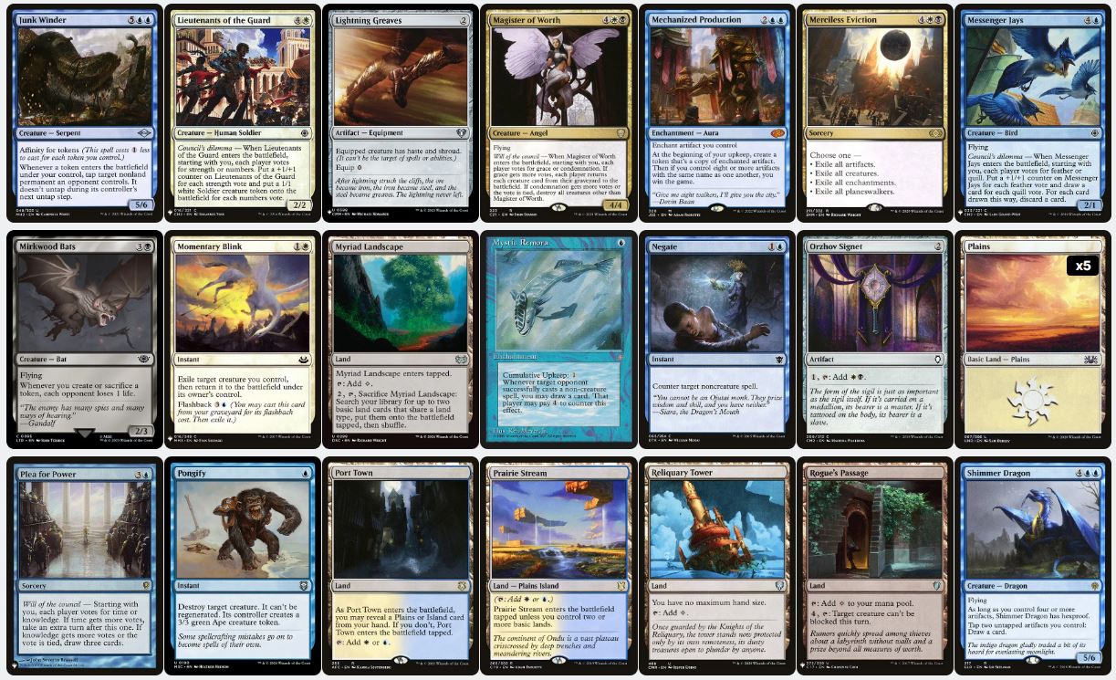 Tivit, Seller of Secrets - Custom Commander Deck