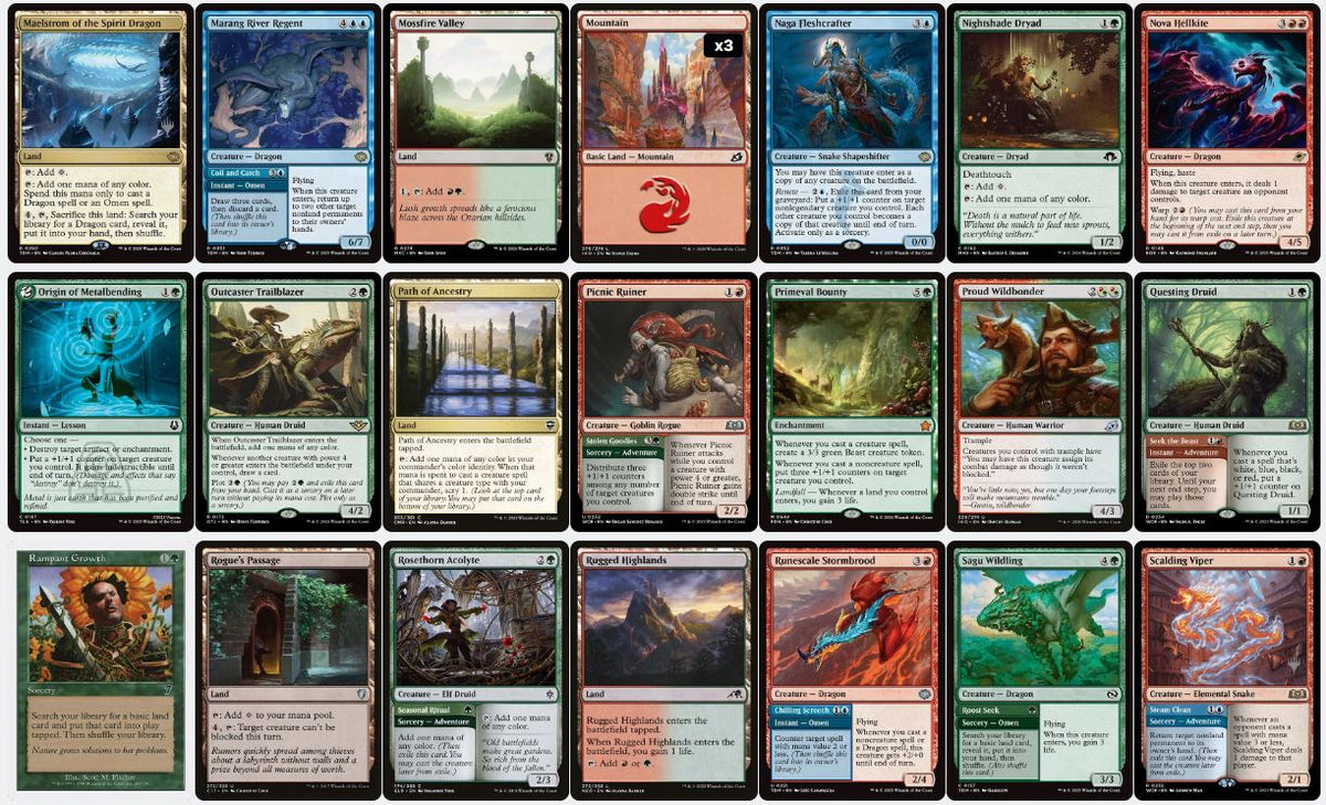 Eshki Dragonclaw - Custom Commander Deck