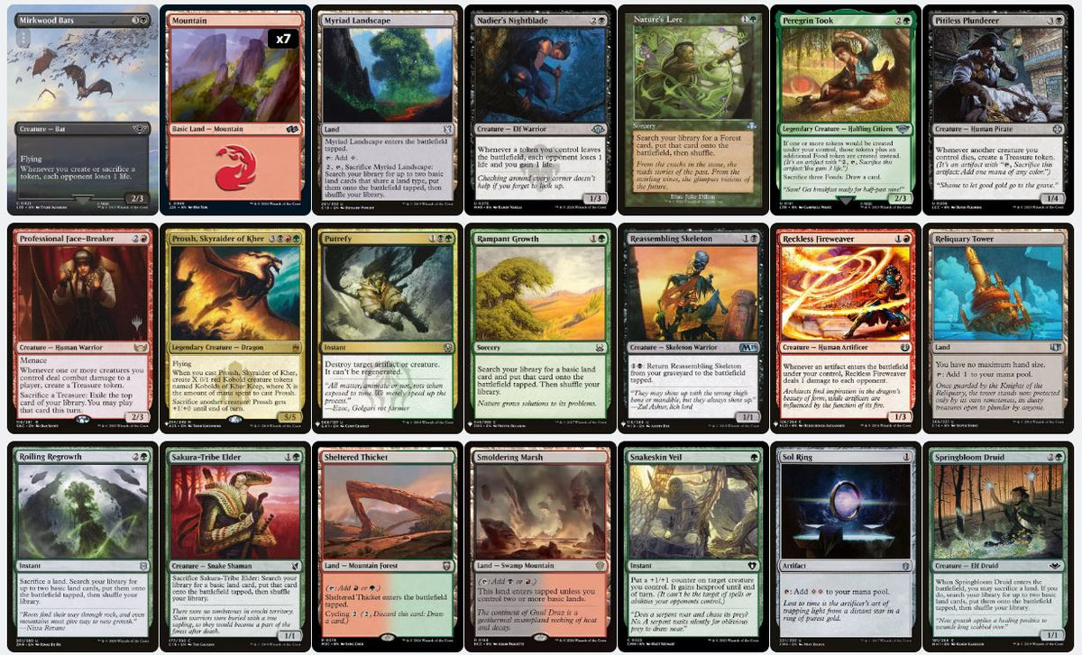 Korvold, Fae-Cursed King - Custom Commander Deck