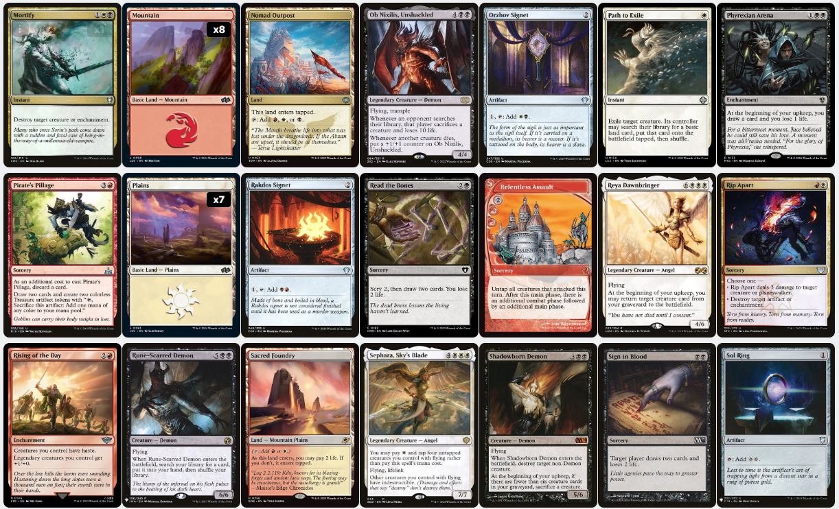 Kaalia of the Vast - Custom EDH Commander Deck
