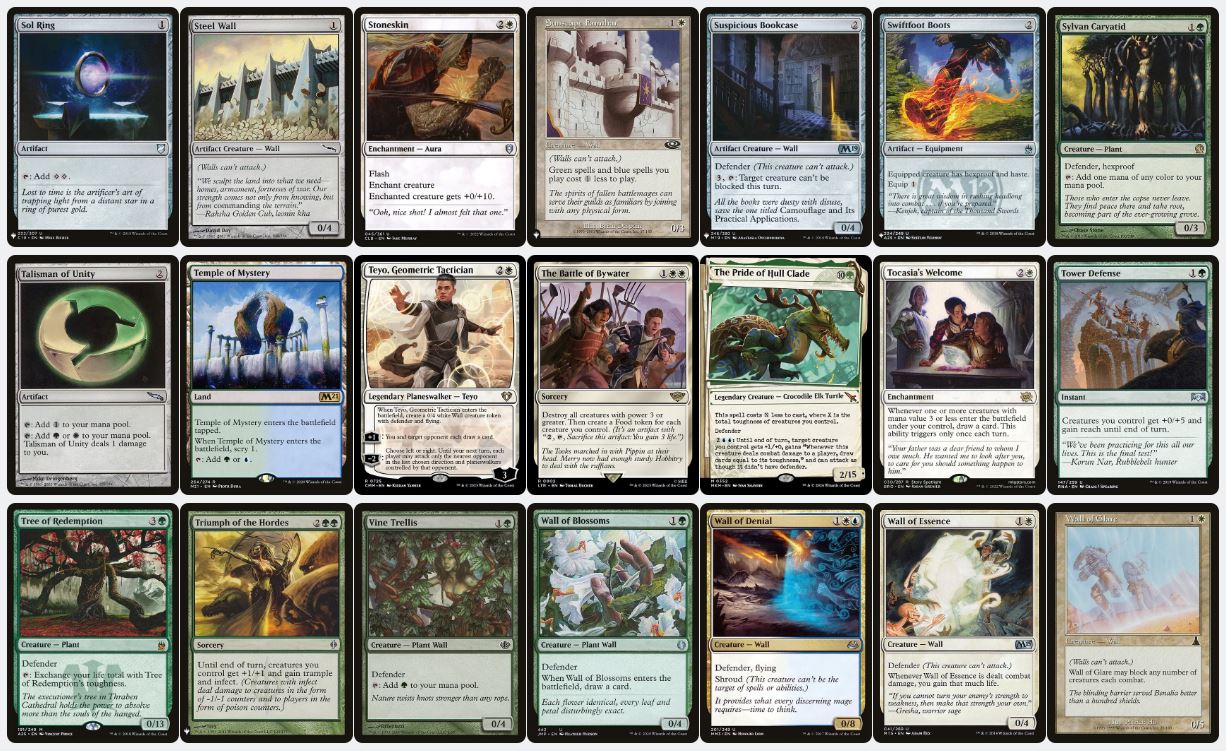 Defender Aggression & Card Advantage - Arcades, the Strategist - Custom Commander Deck