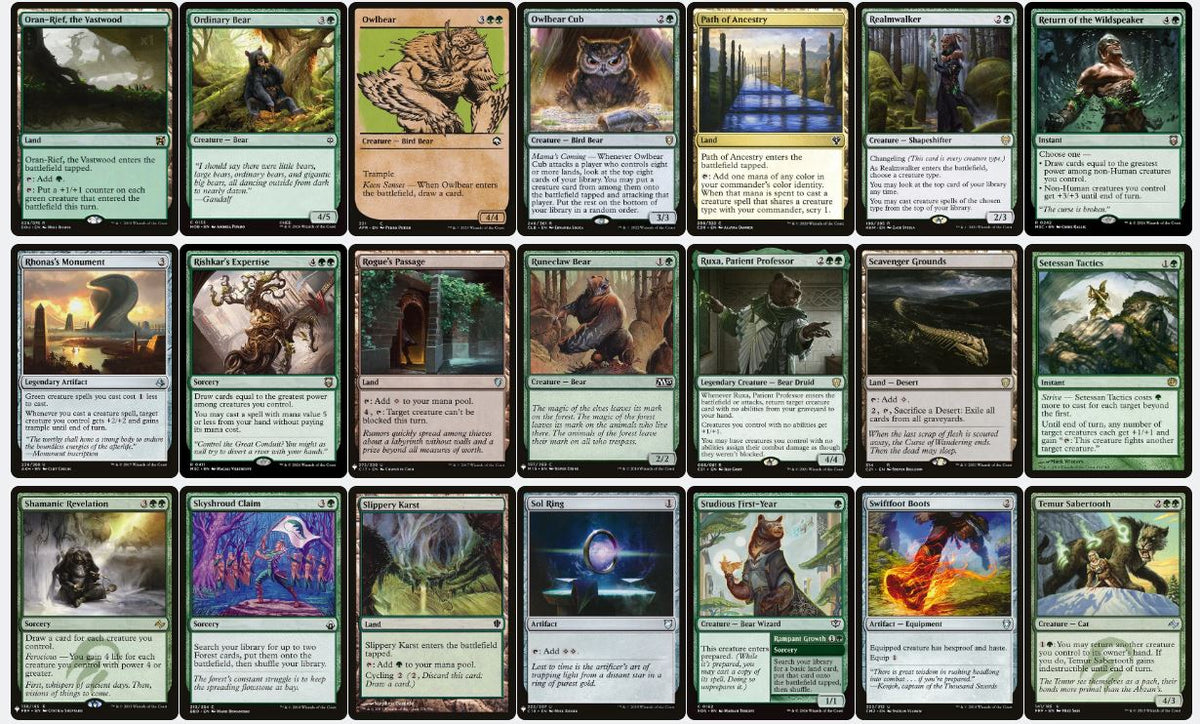 Ayula, Queen Among Bears - Custom EDH Commander Deck