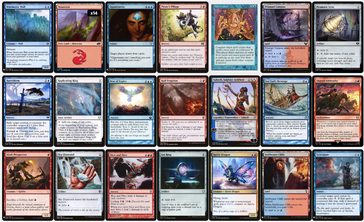 Spellslinger Token Swarm - Ovika, Enigma Goliath - Custom Commander Deck