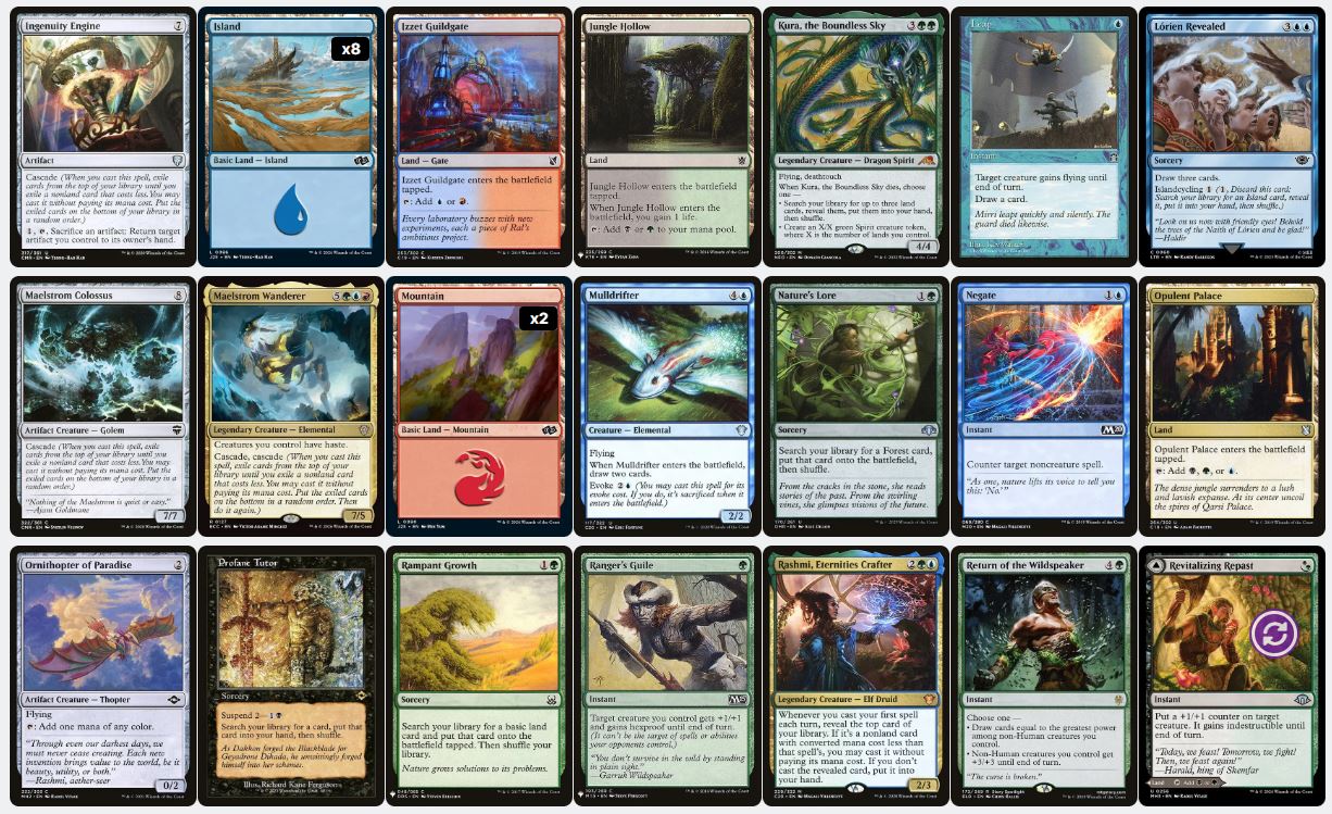 Yidris, Maelstrom Wielder - Custom Commander Deck