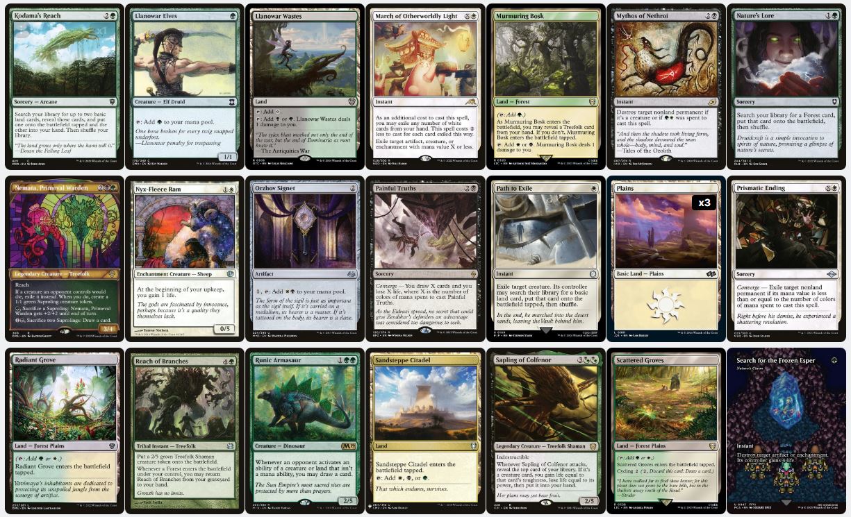 Toughness Matters - Doran, the Siege Tower - Custom Commander Deck