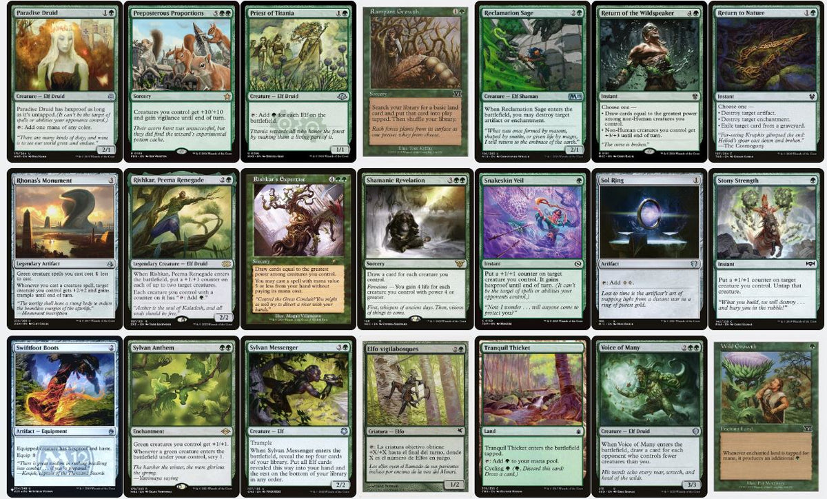 Marwyn, the Nurturer - Custom EDH Commander Deck