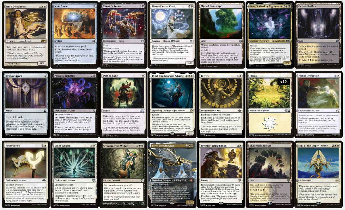Eriette of the Charmed Apple - Custom EDH Commander Deck