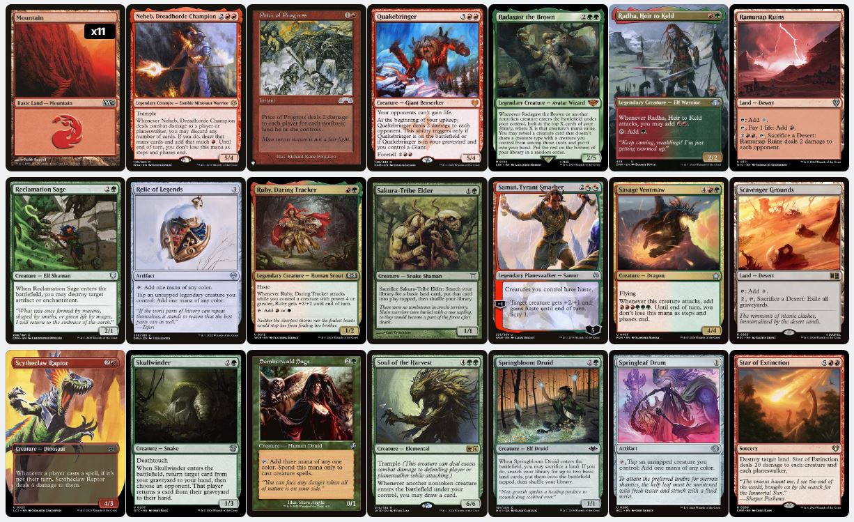 Ruric Thar, the Unbowed - Custom Commander Deck