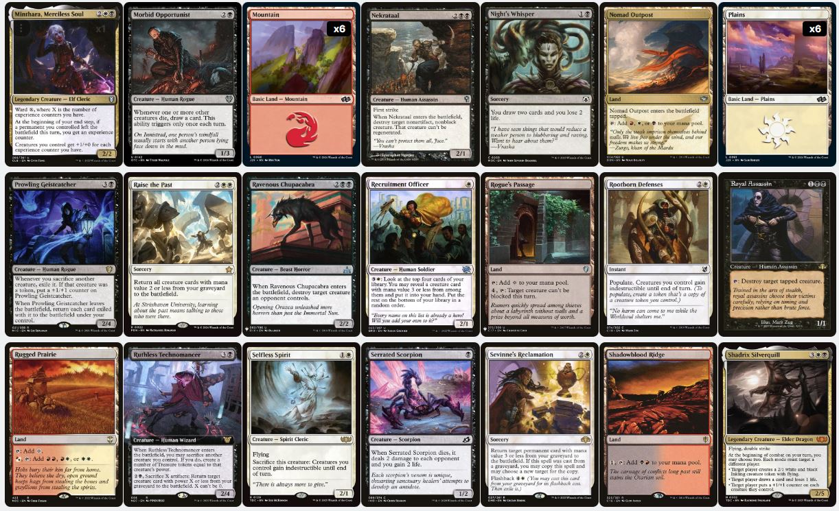 Alesha, Who Smiles at Death - Custom Commander Deck