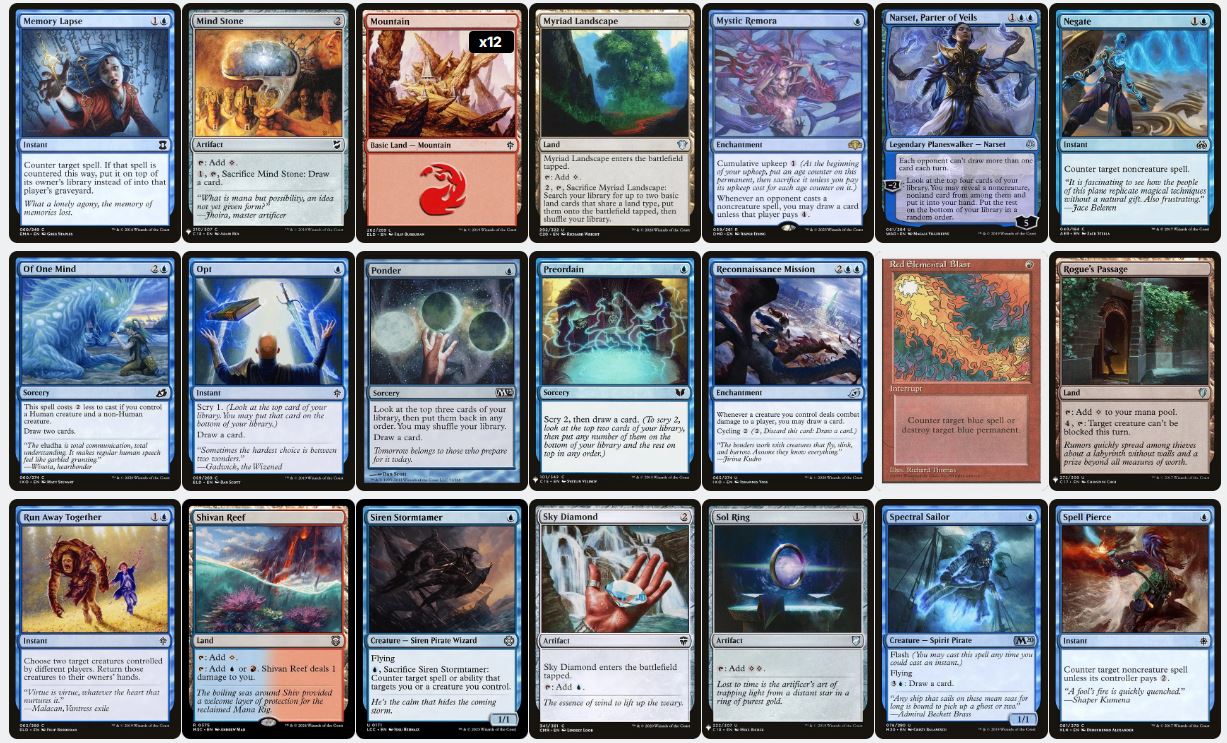 Breeches, Brazen Plunderer & Malcolm, Keen-Eyed Navigator - Custom Commander Deck