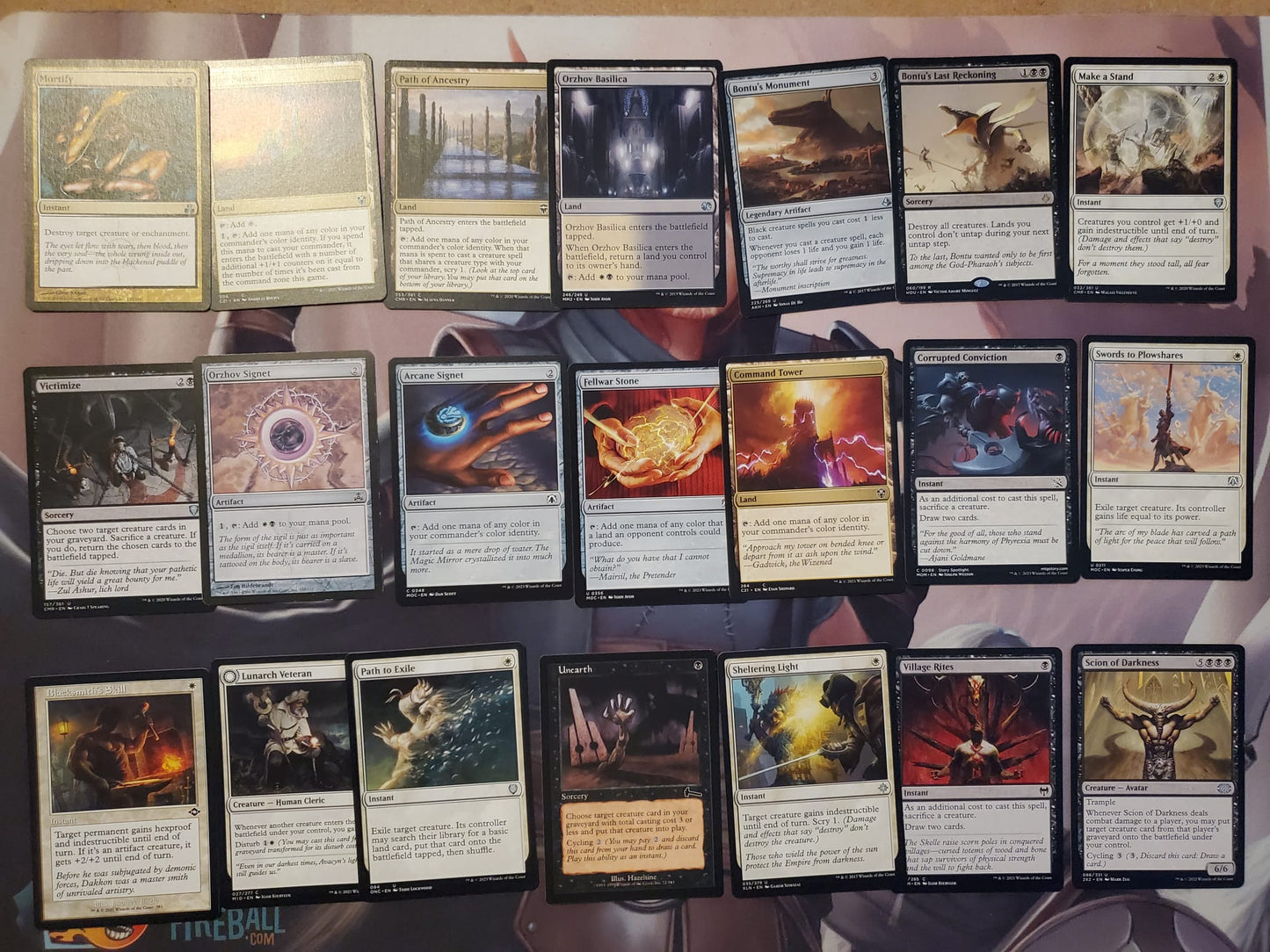 Cleric Resurrection & Life Drain - Orah, Skyclave Hierophant - Custom EDH Commander Deck