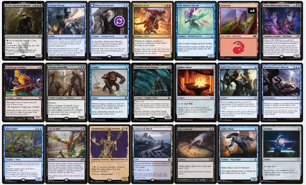 Marchesa, the Black Rose - Custom Commander Deck