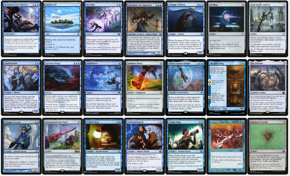 Draw Engines & Illusion Swarm - Minn, Wily Illusionist - Custom Commander Deck