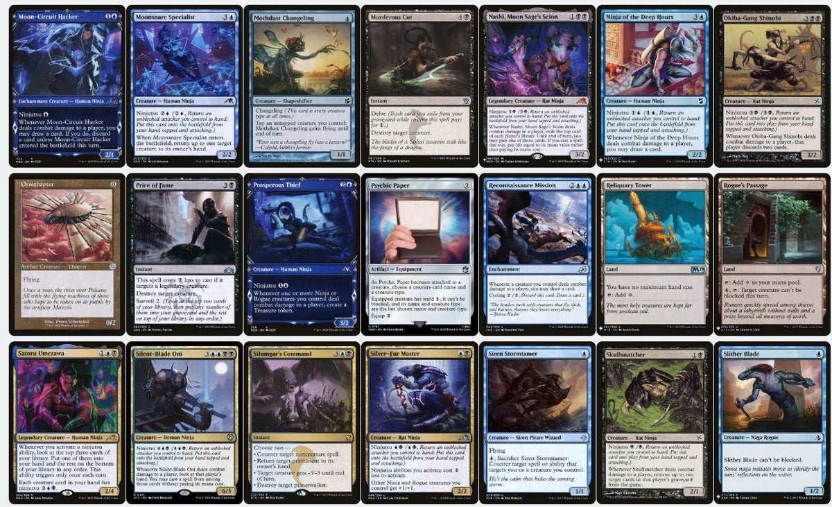 Yuriko the Tigers Shadow - Custom EDH Commander Deck