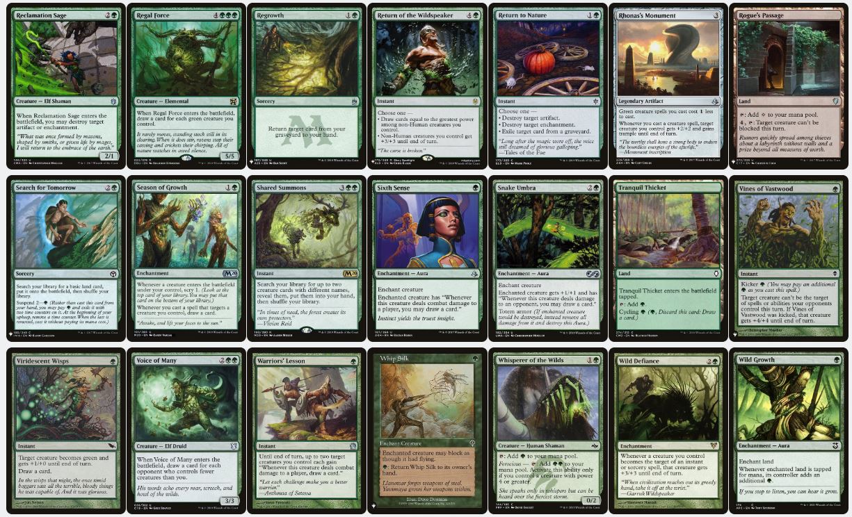 Mono-Green Hydra - Gargos, Vicious Watcher - Custom Commander Deck