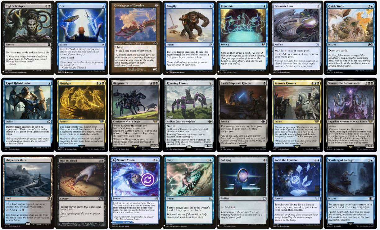 Spell-Slinger & Wraith Army - Lord of the Nazgul - Custom EDH Commander Deck