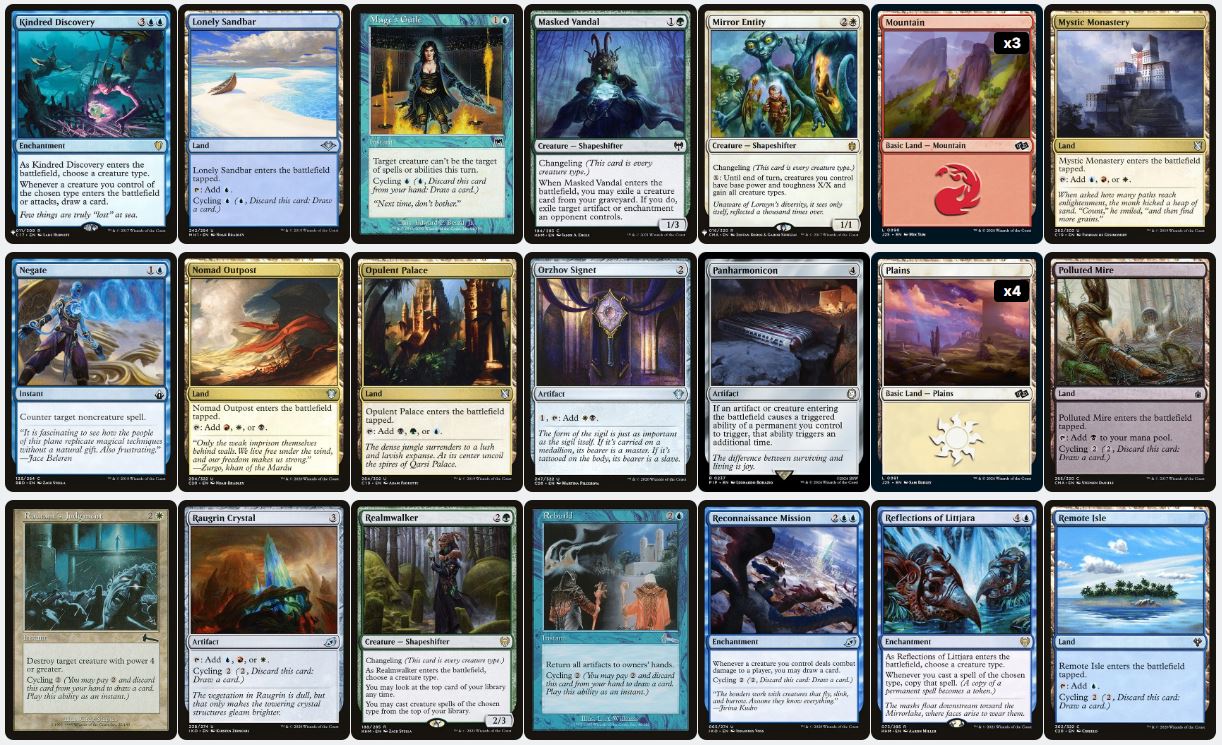 Scarecrow Tribal - Reaper King - Custom EDH Commander Deck