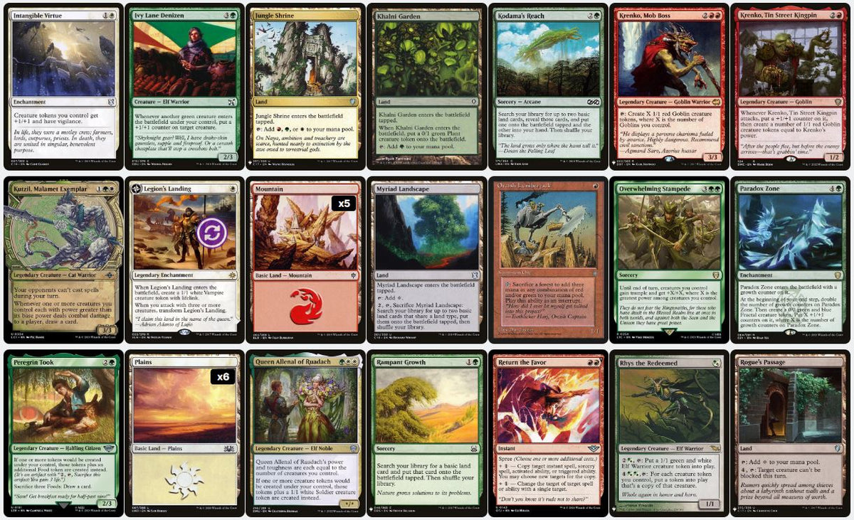 Baylen, the Haymaker - Custom Commander Deck