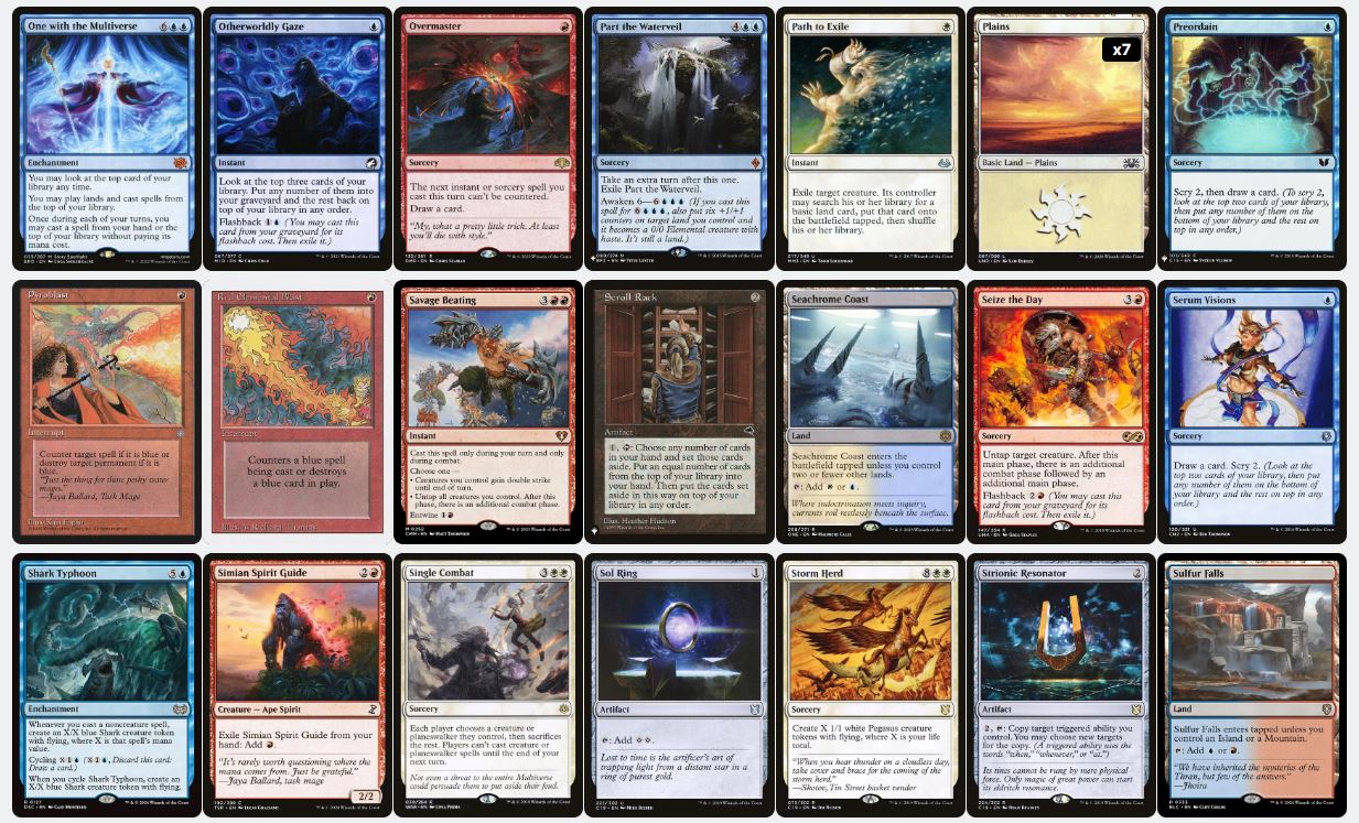 Extra Turns & Free Spells - Narset, Enlightened Master - Custom Commander Deck