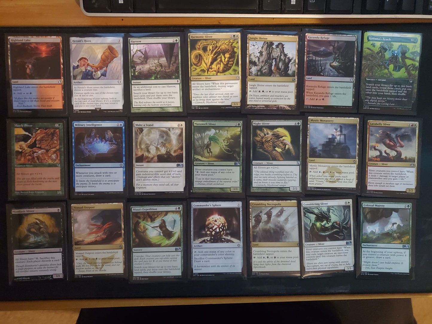Sliver Synergy & Overwhelming Power - Sliver Hivelord - Custom EDH Commander