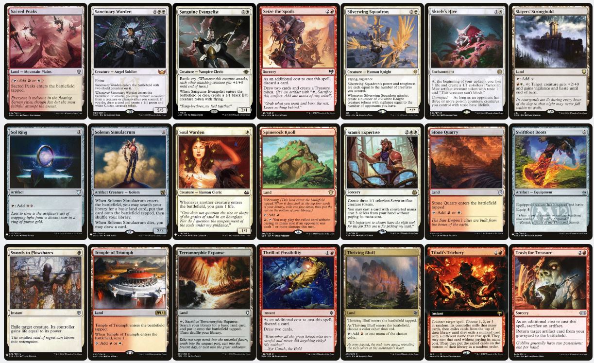 Token Swarm Burn - Arabella, Abandoned Doll - Custom Commander Deck