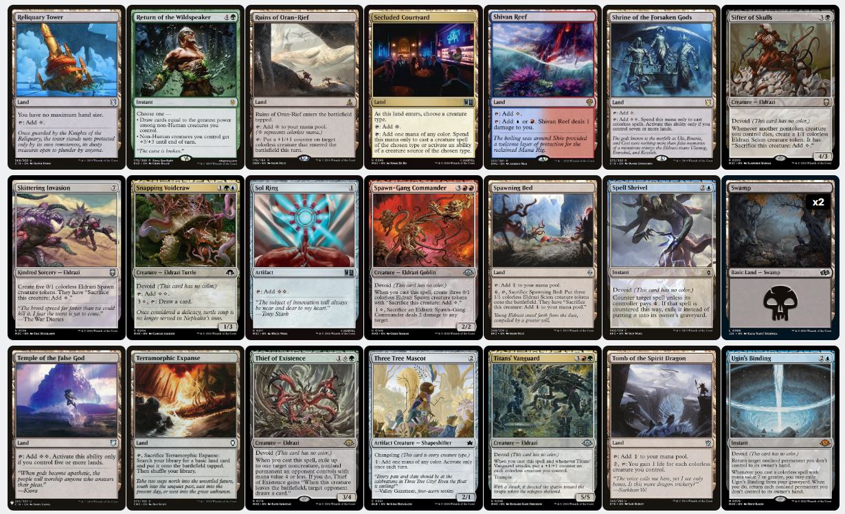 Ulalek, Fused Atrocity - Custom EDH Commander Deck